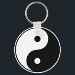 Yin Yang Symbool: Sleutelhanger<br><div class="desc">Het op dit product uitgeruste tekengebied is gemaakt met Adobe Illustrator en/of Photoshop. Kunstwerk van: Brady Arnold.</div>