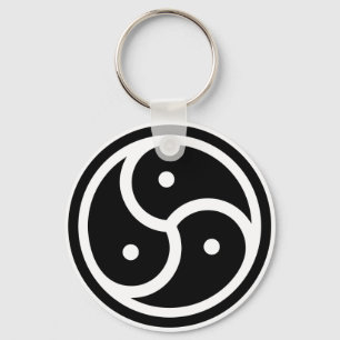 yin/yang-symbool sleutelhanger