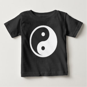 Yin Yang-symbool - solide tatoeage ontwerp 2