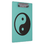 Yin Yang-symbool - solide tatoeage ontwerp Klembord (Rechts)