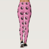 Yin Yang-symbool - solide tatoeage ontwerp Leggings (Achterkant)