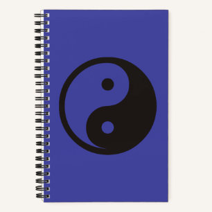Yin Yang-symbool - solide tatoeage ontwerp Notitieboek