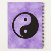 Yin Yang-symbool - solide tatoeage ontwerp Planner (Achterkant)