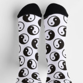 Yin Yang-symbool - solide tatoeage ontwerp Sokken (Top)