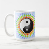 Yin Yang Symbool & Spiral: KoffieMok (Links)