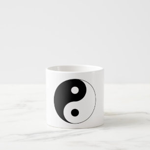 Yin Yang Symbool Spiritueel Espresso Kop