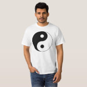 Yin/Yang Symbool T-shirt (Voorkant volledig)