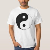 Yin/Yang Symbool T-shirt (Voorkant)