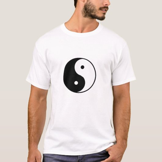 yin yang symbool t-shirt (Voorkant)