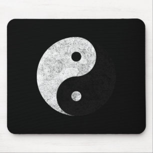Yin Yang Symbool Tao Taijitu Yoga Vrede Liefde  Muismat