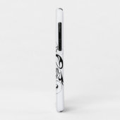 Yin & Yang Symbool Zwart en Wit Tattoo Stijl Case-Mate iPhone Case (Achterkant/links)