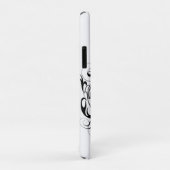 Yin & Yang Symbool Zwart en Wit Tattoo Stijl Case-Mate iPhone Case (Achterkant/rechts)