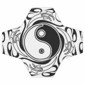 Yin & Yang Symbool Zwart-wit Tattoo Stijl Voetbal (Enkel)