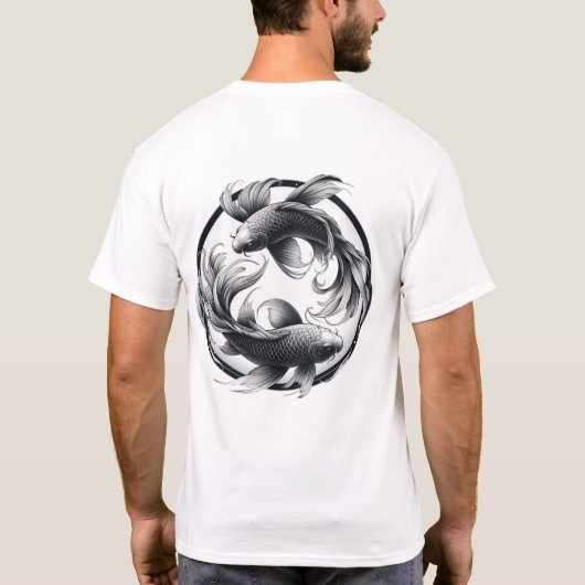 Yin Yang T-shirt (Achterkant)