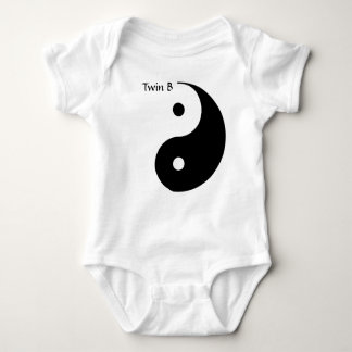 Yin Yang T-shirt voor Twins - Twin B
