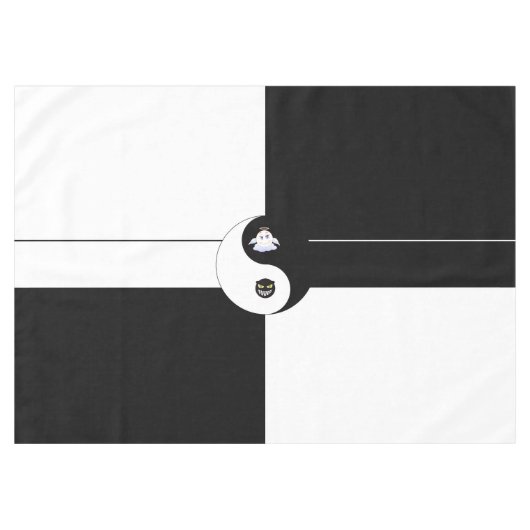 Yin Yang Tafelkleed (Voorkant (Horizontaal))