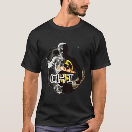 Yin Yang Tai Chi Chi Groeisysteem T-shirt (Voorkant)