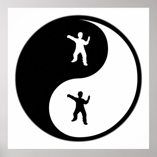 Yin Yang Tai Chi Poster (Voorkant)