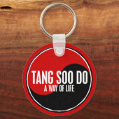 Yin Yang Tang Soo Do 1 Sleutelhanger (Voorkant)