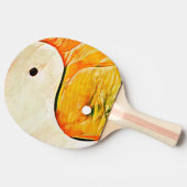 Yin Yang Tao Symbool Tafeltennisbatje (Zijkant)