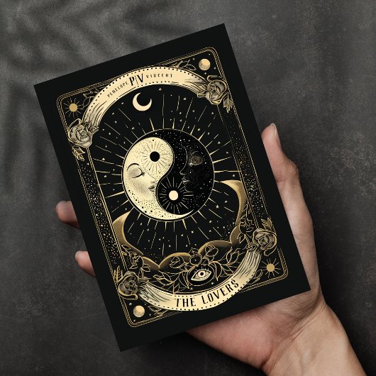 Yin Yang | Tarot Bruiloft Kaart