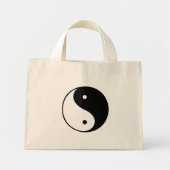 Yin-Yang-tas Mini Tote Bag (Voorkant)