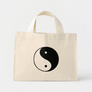 Yin-Yang-tas Mini Tote Bag