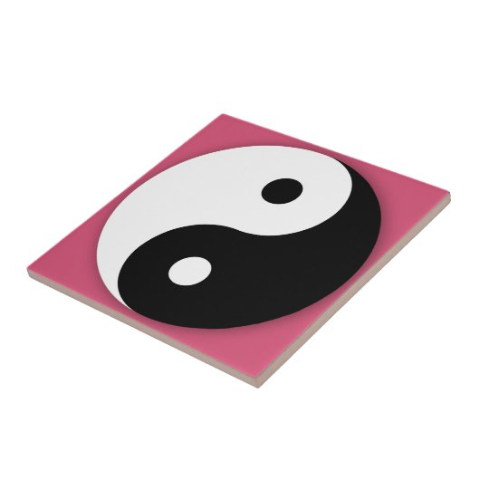 Yin Yang Tegeltje (Zijkant)