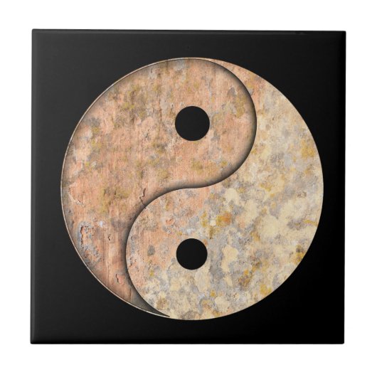 Yin Yang Tegeltje (Voorkant)