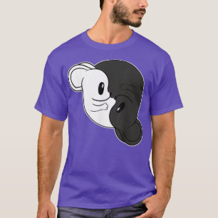 Yin Yang teken hamster evenwicht symbool muizen Yi T-shirt