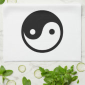 Yin Yang Theedoek (Gevouwen)