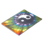 Yin Yang Tie Dye Notitieboek (Linkerzijde)