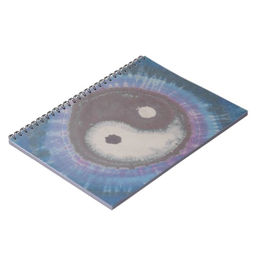 Yin Yang Tie Dye Notitieboek (Linkerzijde)