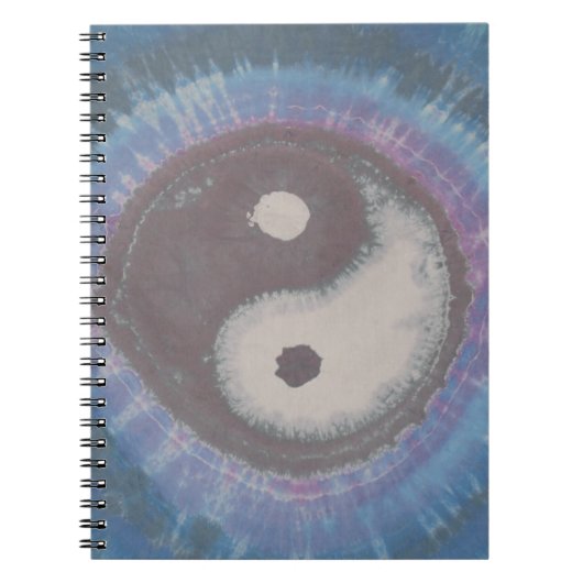 Yin Yang Tie Dye Notitieboek (Voorkant)