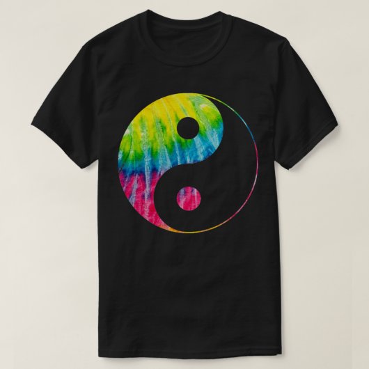 Yin Yang Tie Dye T-shirt (Design voorkant)