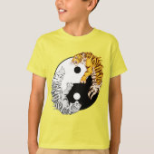 Yin & Yang Tigers Kinderen T-Shirt (Voorkant)