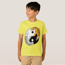 Yin & Yang Tigers Kinderen T-Shirt