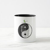 Yin Yang Tiki Warrior Mask Mok (Midden)