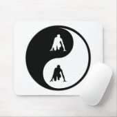 Yin Yang Track Muismat (Met muis)