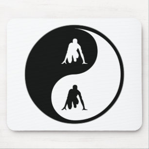 Yin Yang Track Muismat