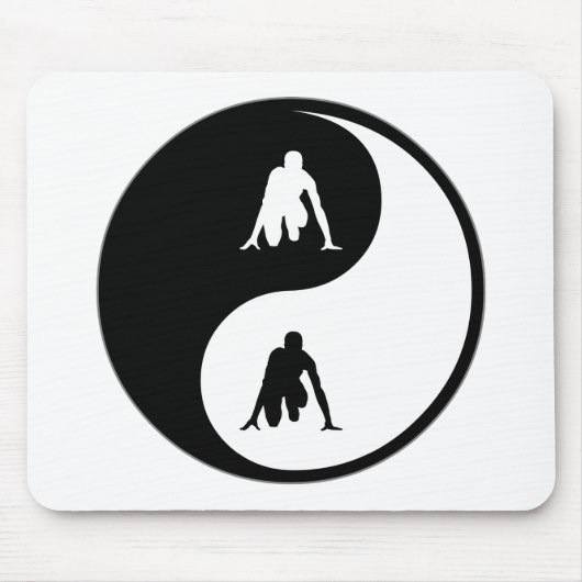 Yin Yang Track Muismat (Voorkant)