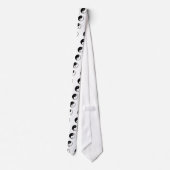 Yin Yang transp Het MUSEUM Zazzle Gifts Stropdas (Achterkant)