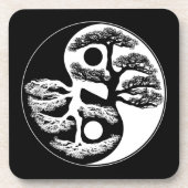 Yin Yang Tree Bier Onderzetter (Voorkant)