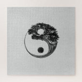 Yin Yang Tree Canvas Legpuzzel (Verticaal)