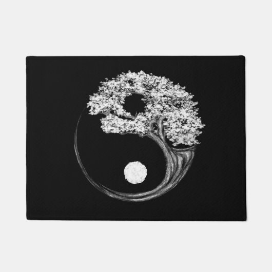 Yin Yang Tree Deurmat (Voorkant)