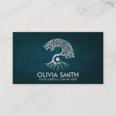 Yin Yang Tree - gewoon parel Visitekaartje (Voorkant)