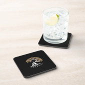 Yin Yang Tree - Golden Leaves Bier Onderzetter (Rechterzijde)