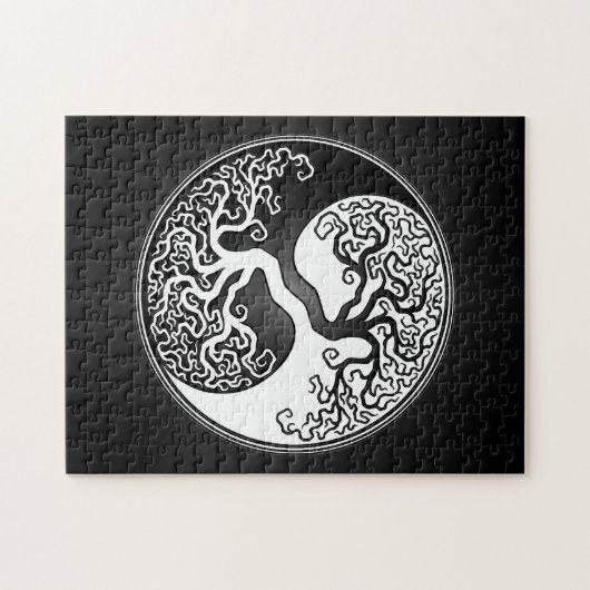 Yin Yang Tree Legpuzzel (Horizontaal)