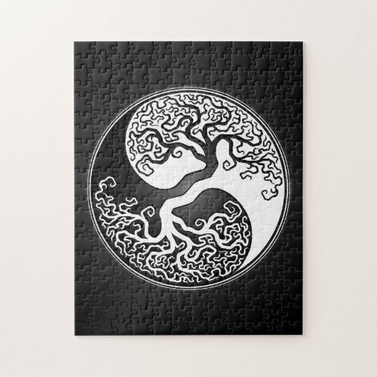 Yin Yang Tree Legpuzzel (Verticaal)
