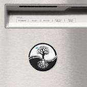 Yin Yang Tree Magneet (Insitu (Vaatwasser))